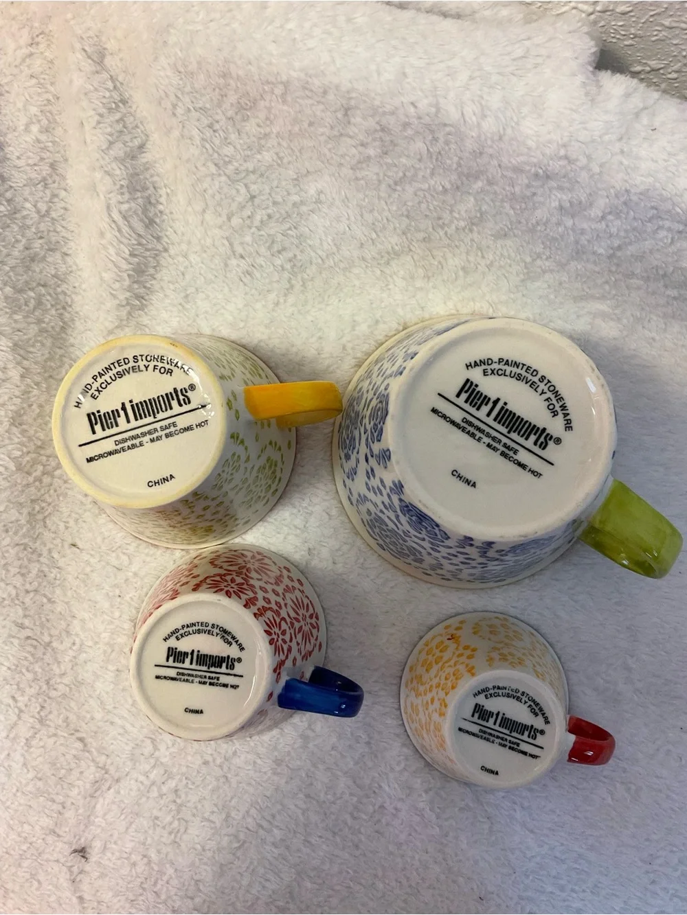 Pier 1 Imports Tea Cup Measuring Cups